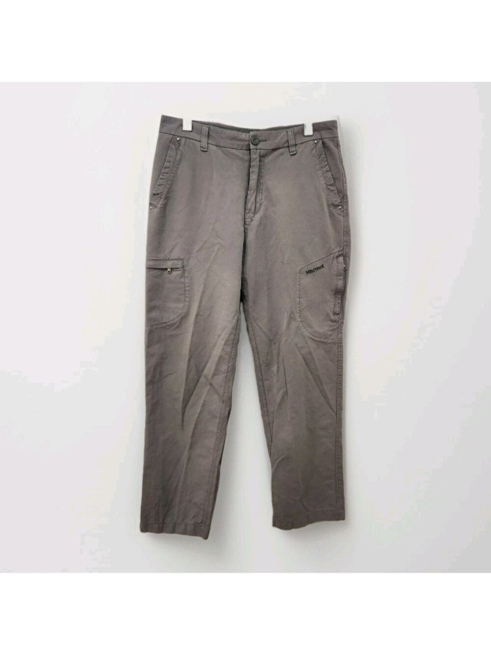 Marmot Hiking Pants Mens 32x31 Gray Zipped Pockets Outdoor Walking